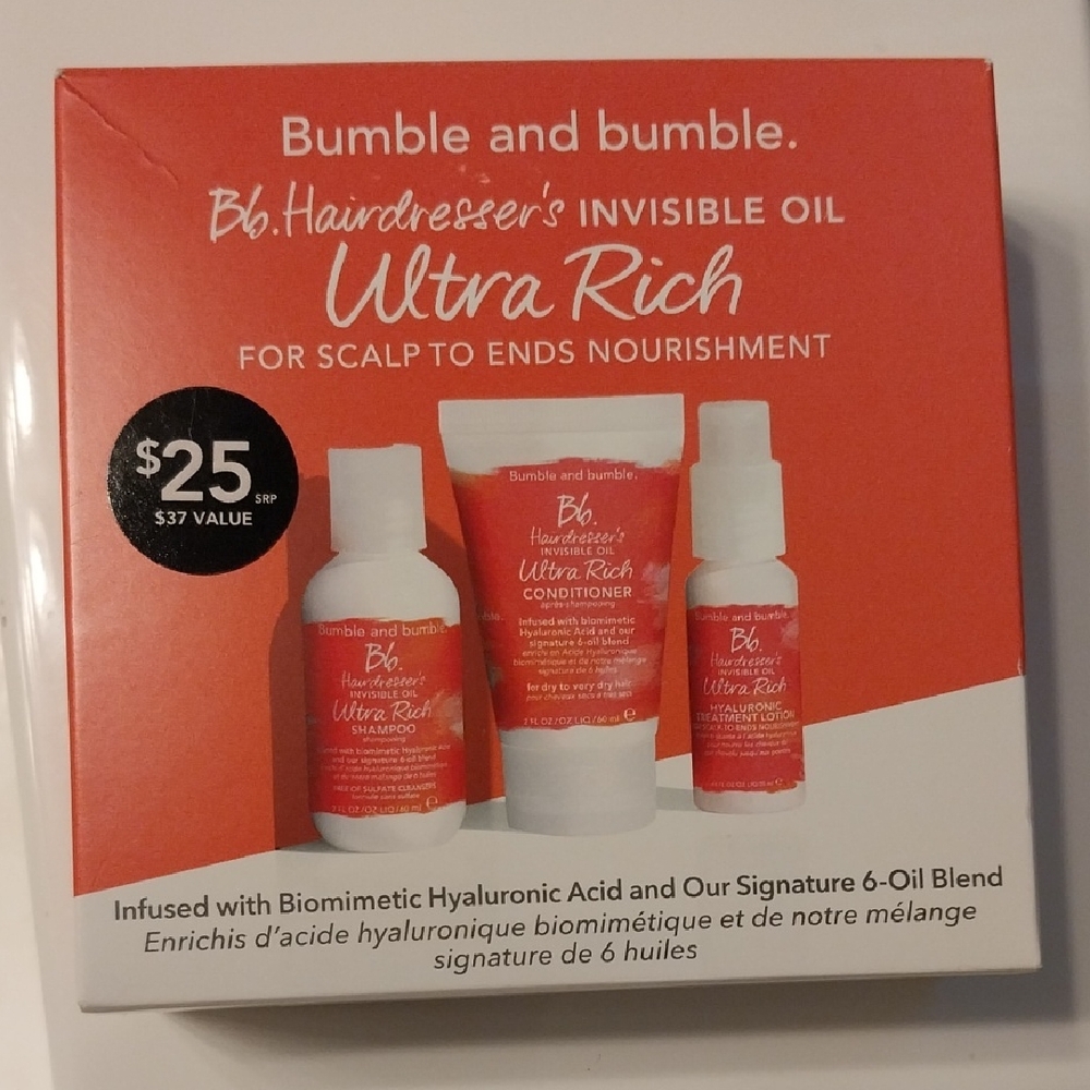 Bumble and bumble Ultra Rich Haircare Trio